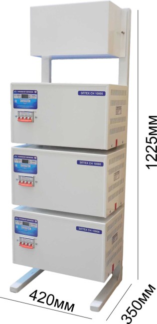 Трехфазный стабилизатор Элтех СН 9000*3 стандарт в Новосибирске Трехфазный стабилизатор Элтех СН 9000*3 стандарт в Новосибирске